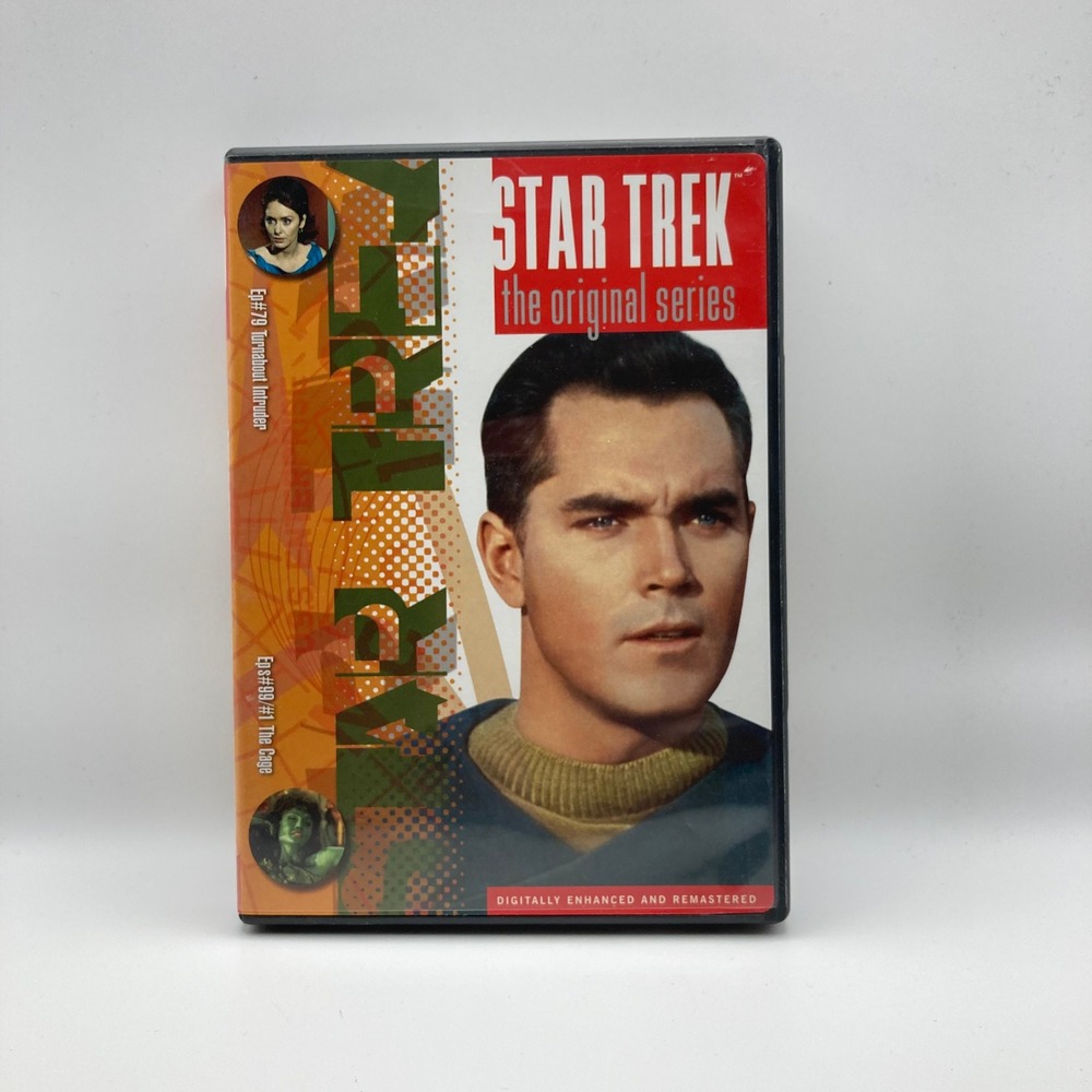 Star Trek The Original Series Turnabout Intruder The Cage DVD Remastered Sci-Fi‎